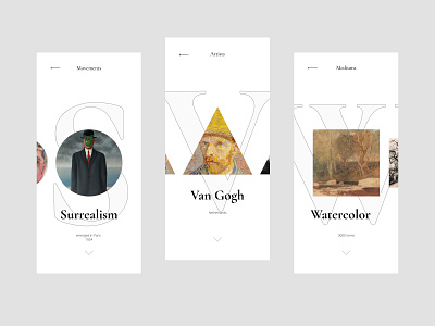 Smarthistory app flat ui ux