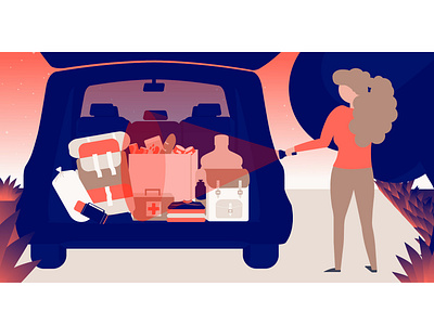 Car Paking design illustration illustrator