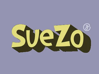 SueZo display font fonts funny handlatter kawaii type typeface
