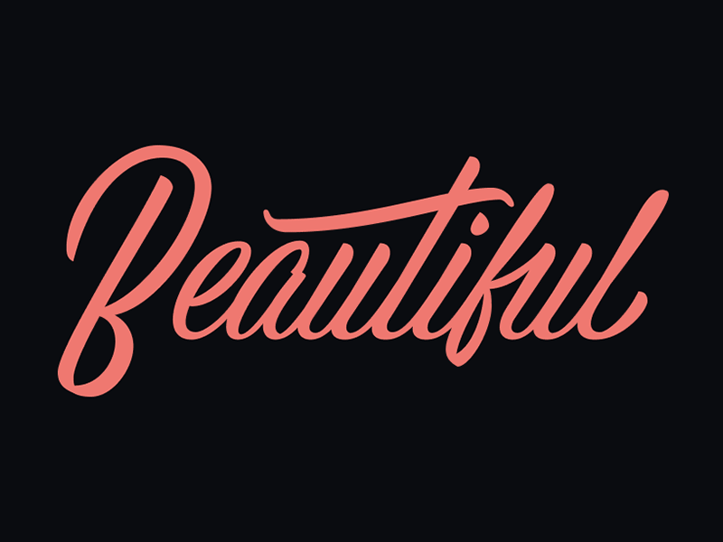 Spruce Words lettering