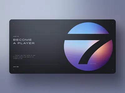 Se7en draft dribbble invites player