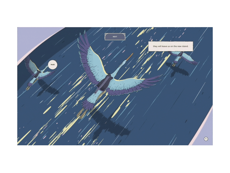 Nomadic Tribe - Birds 3d animation awwwards experiment fwa home homepage illustration interaction landing landingpage moebius motion ui ux web webgl website