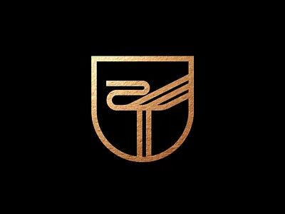 Bird Logo bird birdlogo brand business branding identity type brands logobranding lettermark clever inspiration logodesign creative ideas designer design logodesigner fashion elegant negative space simple illustration mobile print ux logo icon logos symbol logotype typograpy wordmark minimal wings webdesign animal modern golden gold fly monogram logomark mark