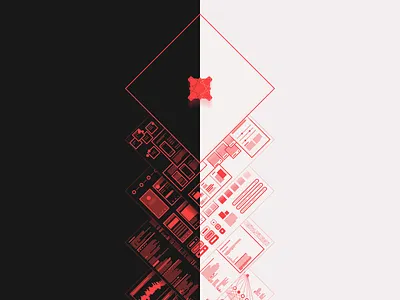 One team, one vision, under one roof ai backend branding design development frontend hardware illustration machine learning mobile technology ui ux vector