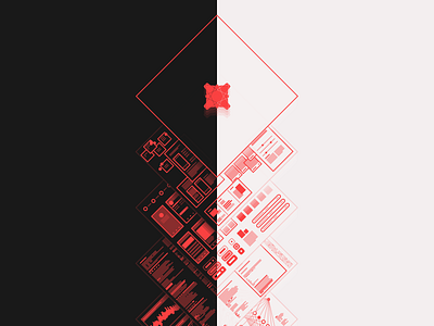 One team, one vision, under one roof ai backend branding design development frontend hardware illustration machine learning mobile technology ui ux vector