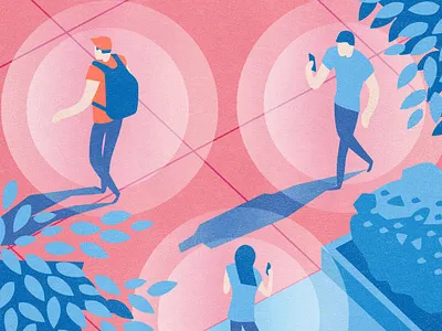 Safe Spaces campus character college editorial free speech illustration opinion politics student textured university