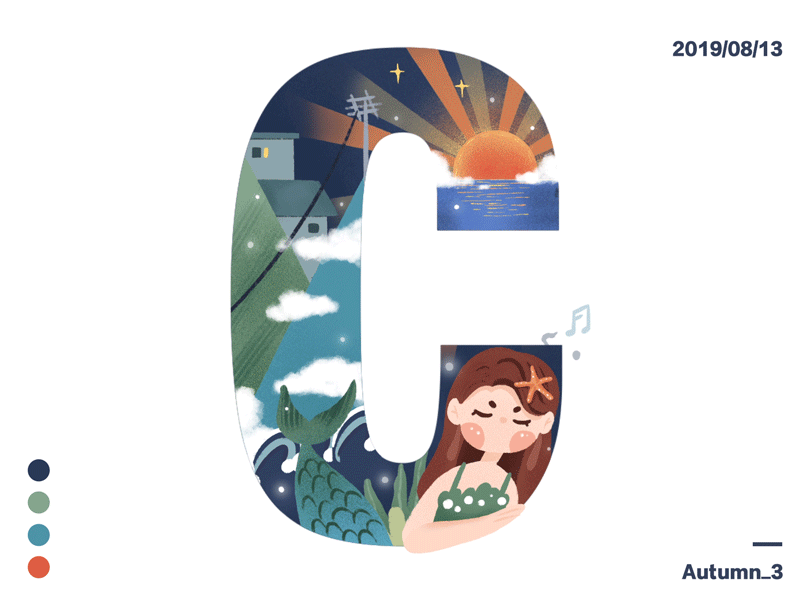 36days of type_c design illustration