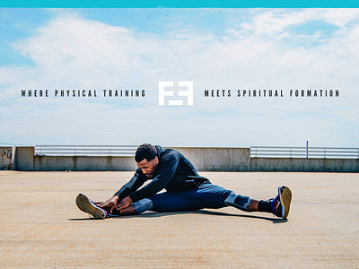 FaithFit Branding ad athlete athletic brand identity branding faith fitness graphic design identity logo logo design mockup monogram poster spiritual sports visual identity workout