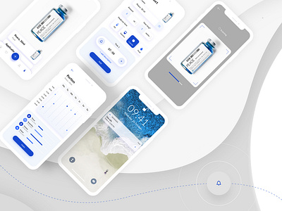 Pillr Reminder App app design healthcare interface invo ios mobile pill reminder ui ux