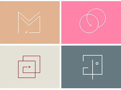 minimal logos set brand identity branding business design design resource free icon illustration logo minimal vector