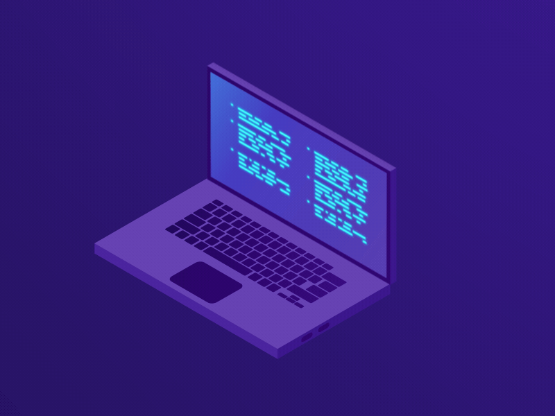 Cloud Services - Syncing after effect animated gif animated icon animation icon illustration illustrator isometric isometric art isometric design isometric illustration morph animation morphing