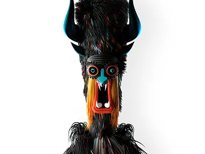 KUKERI - part 2 3d acrime adobe aftereffects animation c4d design edesign illustration motion render