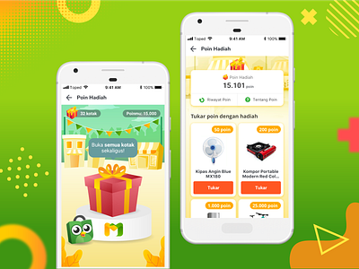 Mitra Tokopedia - Loyalty Points Page app app design appdesign application colorful design green icon illustration mitra mitratokopedia stall tokopedia typography ui uidesign uiux ux uxdesign vector