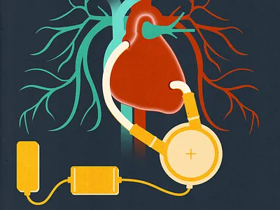 Ventricle Assist Device ad campaign anatomic anatomy design editorial health healthcare heart hospital illustrator medical medicine schematic scientific scientific illustration technology texture textured vector vectors