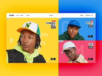 HRDWRK 🤟 app cap design ecommerce fullcap hero landingpage minimalist mockup onepage shop theme ui ux web webdesign webdesigner website welcome wordpress