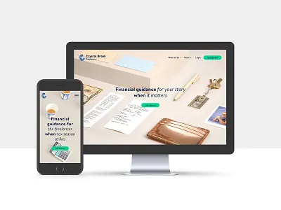 Crystal Brook Advisors Website Redesign agency art direction artdirection branding creative creative agency creative design creative direction design designer graphic design ui ux uxui web web design website website design websites