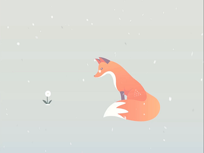 Quinn the Fox Jumping into Snow Animation 2d animation animals animation anime art christmas color colour creative cute digital art flower fox graphic design illustration jump nature snow snow dive vector