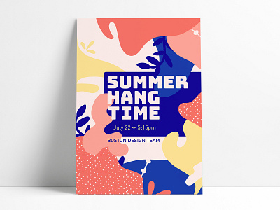 Event Invite Design color design flat illustration illustrator typography vector