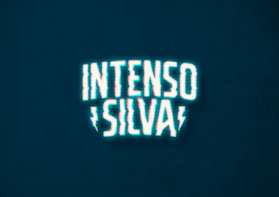 Intenso Silva - Personal Logo brand branding design graphic design illustrator logo music photoshop typography vector