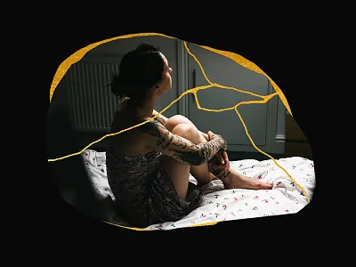 EvenStill Illustrations addiction alabama art direction birmingham identity identity branding illustration kintsugi photography recovery