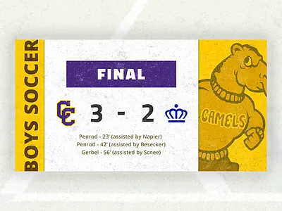 Game Summary design facebook football game high school poster soccer social media summary twitter ui yellow