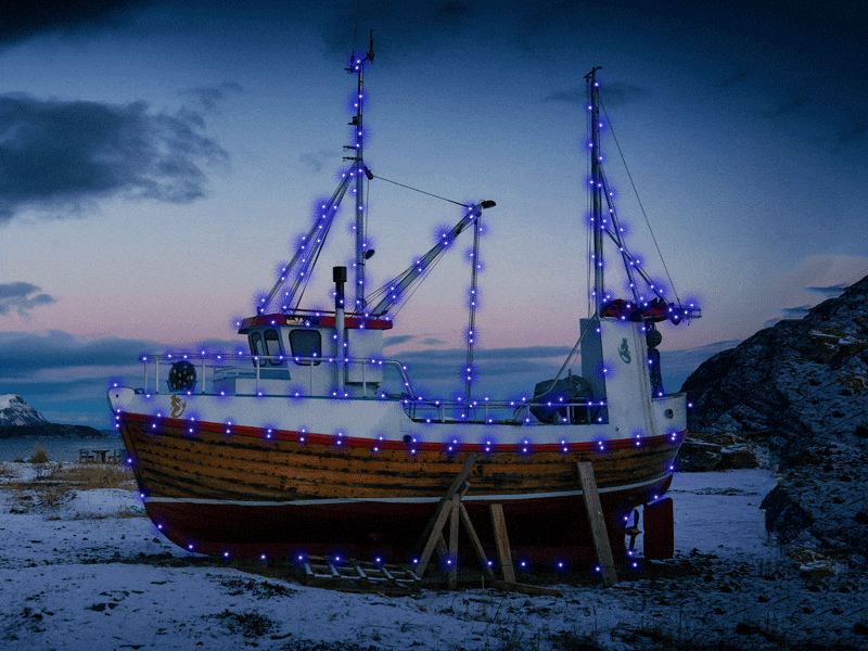 Lights Boat action actions animated gif animation bicolor blinking design fading graphic design graphic art illustration lights photoshop photoshop action