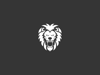 Lion logo adobe animal black branding design illustration illustrator lion logo logo design minimal modern simple vector white