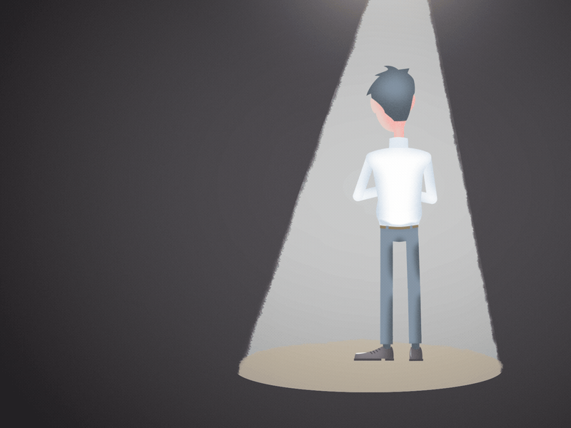 Сhapter-1 "Calendar- day after day" (GIF) 2d animation animated gif animation character animation character design characterdesign flat flat design gif gif animated gif animation leaflets manager nick office worker sales manager