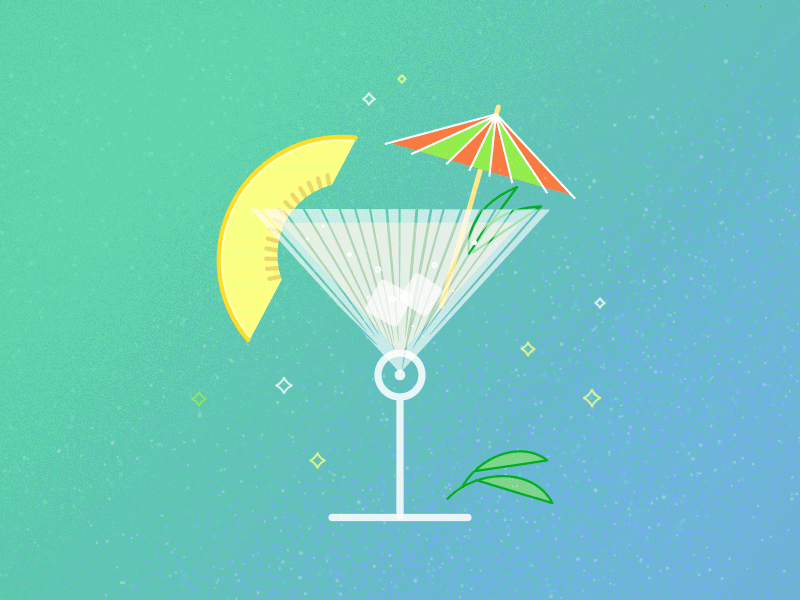 Winter Fresh Coctail after affects animation 2d bar coctail drinks fresh gif intro menubar miami mograph mojito motiongraphics party relax restaurant smoothie summer winter yummly