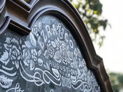 Wedding chalkboard chalk chalk markers chalkboard floral hand lettering lettering wedding