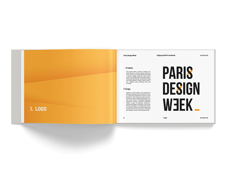 Paris Design Week rebrand | all pages inside adobe illustrator brand book brand design brand identity branding branding agency branding design design flat gif gif animation graphic logo logo design logo guide logotype minimal minimalistic paris design week visual style guide