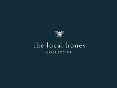 Local Honey Co. Logo art branding design icon illustration illustrator logo minimal typography vector