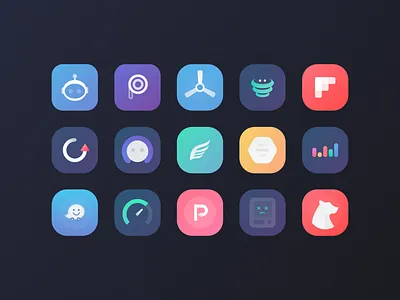 Viola Icon Pack for iOS branding cydia design icon icon pack iconpack ios jailbreak logo redesign theme vector