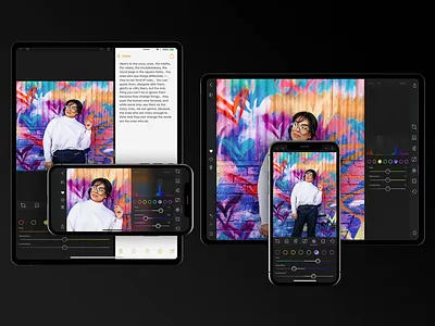 Darkroom 4 Responsive UI app darkroom responsive design