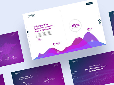 Telefonica Onepage design data data visualisation graphics infographic keynote one page one page design one page site one page website onepage onepager pitch deck pitchdeck power point powerpoint presentation presentation design startup tech technology