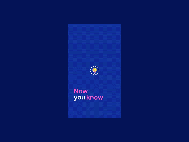 Now You Know It app chatbot concept fun