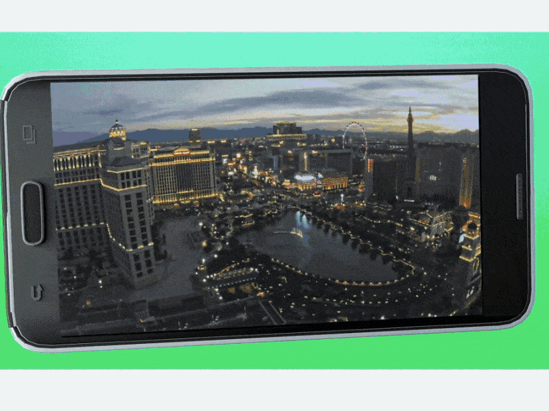 Trip to Vegas aftereffects animation cinema4d design gif illustration transition