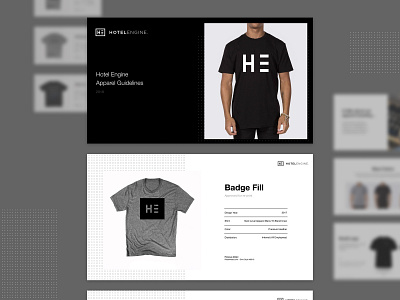 Apparel Guidelines Booklet apparel branding guidelines logo