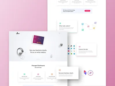 Dashboards Website data design figma landing page landing page design web design webflow