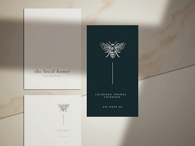 Local Honey Co. Clothing Tag art branding design icon illustration illustrator logo minimal typography vector