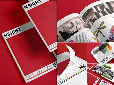 Insight adobe illustrator adobe indesign adobe photoshop claim cover cover design editorial editorial art editorial design editorial layout graphic design logo magazine magazine cover magazine design magazine illustration naming passion project passion work red
