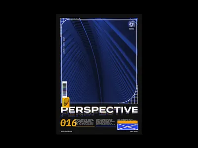 Perspective Poster abstract poster branding daily poster design experimental poster poster a day poster design poster designer posters unique unique design unique poster