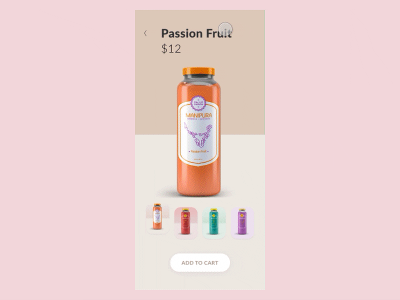 Kombucha Mobile Store - MVP mvp ux