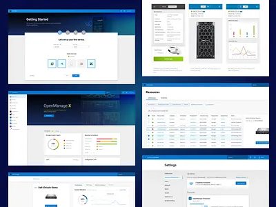 Where I Left Off app dashboard data table della documentation graphs onboarding settings ui visual design visualization wizard
