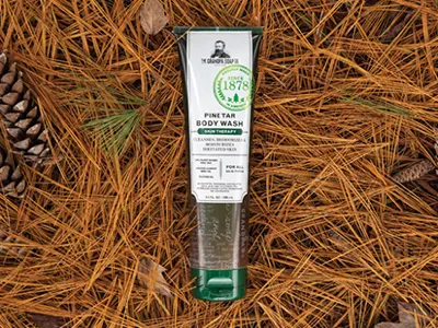 Grandpa Soap Body Wash branding fresh packaging design soap tube