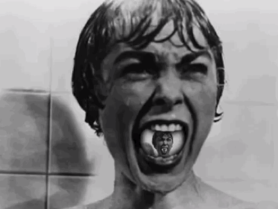 🌀 Desperation 🌀 animate animatedgif animatedloop animation gif loop psycho scream