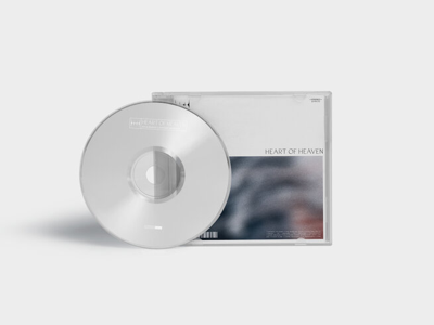 Heart of Heaven Jewel Case album cd heaven jewel case mock up music record