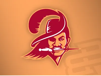 It's Bruce... bruce buccaneers bucco bruce concept creamsicle illustration logo nfl tampa tampa bay