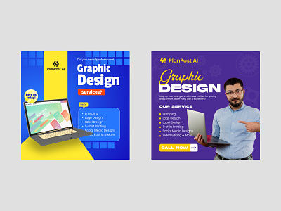 Social Media Post Design 3d animation branding graphic design logo motion graphics social media post design