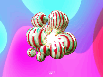 Candies 3d cinema4d